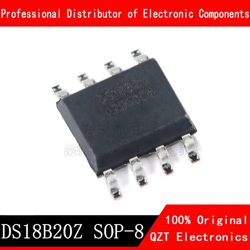 10pcs/lot DS18B20Z DS18B20 SOP-8 new original In Stock