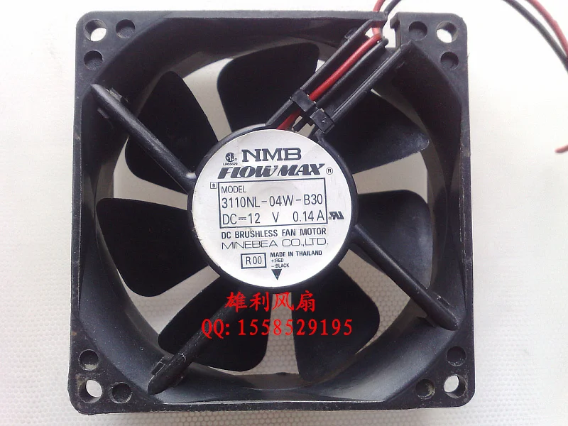 Бесплатная Delivery.3110NL 04W B30 12V 0.14A 8 см 8025 2 проводное Охлаждение