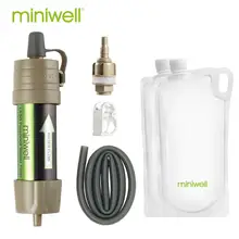 Miniwell L630 портативный фильтр для воды аварийный набор для выживания с сумкой для путешествий, походов и кемпинга Miniwell L630 портативный фильтр для воды аварийный набор для выживания с сумкой для путешествий, походов и кемпинга