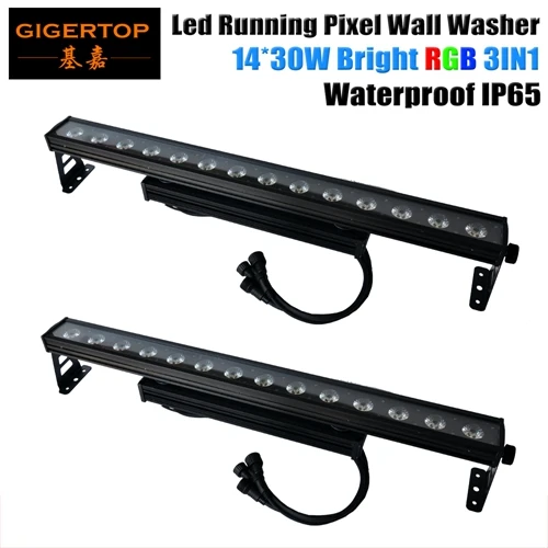 Tiptop сценический прожектор IP65 Водонепроницаемый 14x30 Вт RGB 3в1 светодиодные прожекторы для стен Украшение фона вспышка пиксель ходовой свет CE ROHS - Цвет: 2