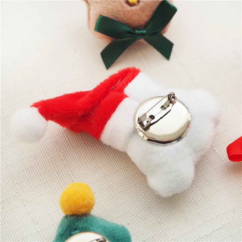 Christmas series imitation rabbit hair children bib winter warm scarf Christmas series imitation rabbit hair children's bib#40