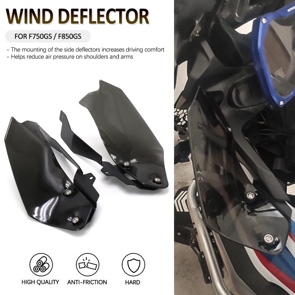 

For BMW F750GS F750 GS F850GS F850 GS NEW Motorcycle Parts Wind Deflector Windshield Handguard Cover Side 2018 2019 2020 2021