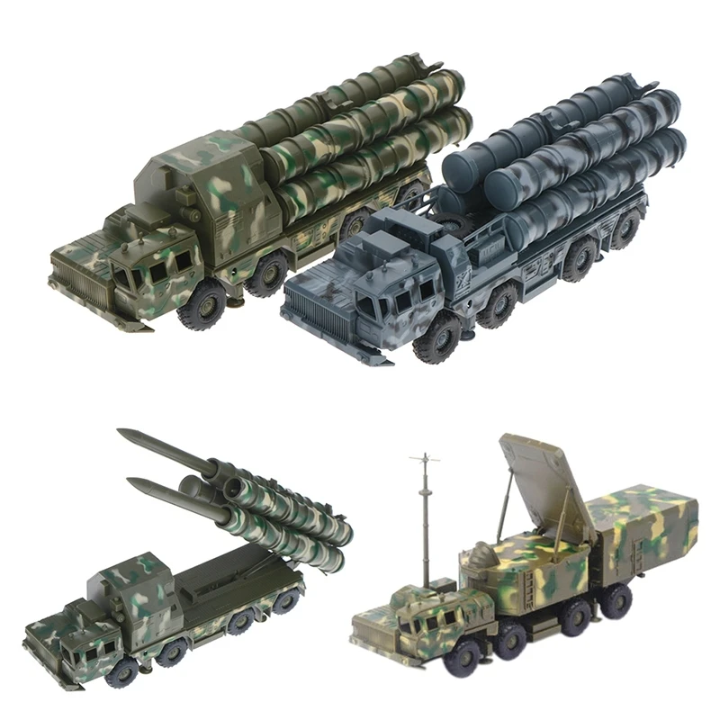 1:72 Scale Russian S300 Missile Launcher And Radar Vehicle 4D Assembly Model Kit 