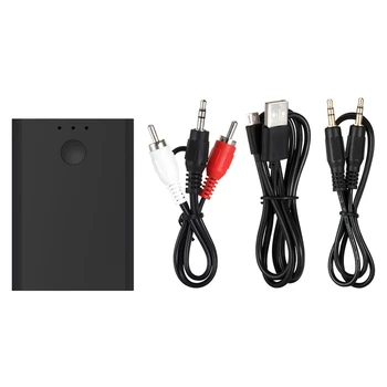

2 in 1 Bluetooth Transmitter Receiver Wireless Stereo o 3.5mm Jack Aux Adapter for TV PC Car Smart Phone Speaker