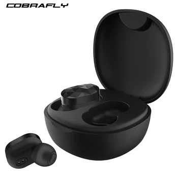 

COBRAFLY Bluetooth 5.0 Wireless Earphones Music Stereo Handsfree Headset Voice Assistant with Siri Earbuds Gaming Sports Headset