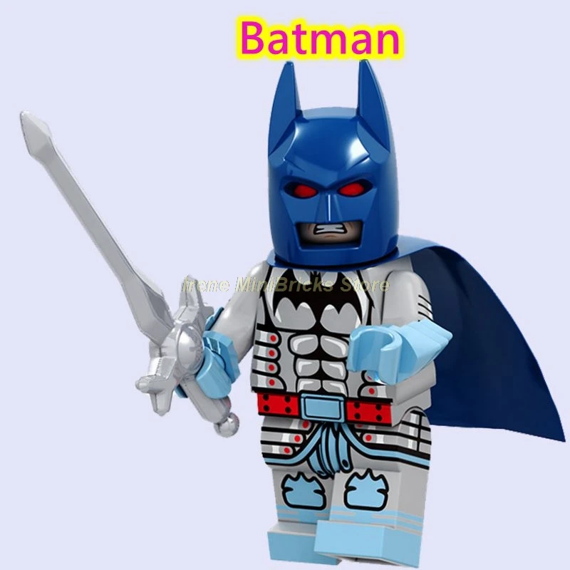 Batman Gotham Gordon Брюс Уэйн Бэтмен Marvel фильм железные человеческие Мстители эндгейм Acrion фигурки в Конструкторы Игрушки для детей DC - Цвет: Batman