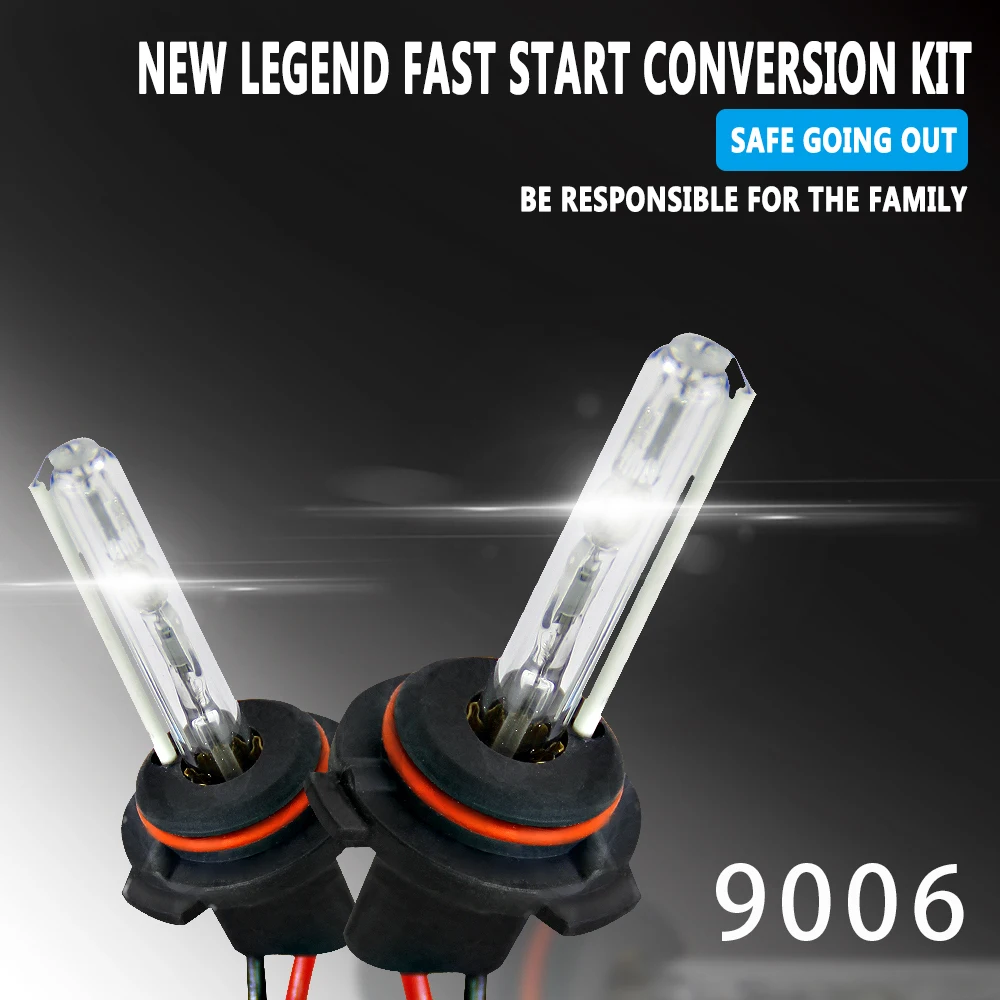 CROSSFOX 6000K HID балласт Наборы ксеноновый светильник автомобилей головной светильник лампочка H1 H3 H11 H7 ксенон H4 9005 9006 9007 9004 H13 880 3000 k-12000 K 35 Вт/55 Вт