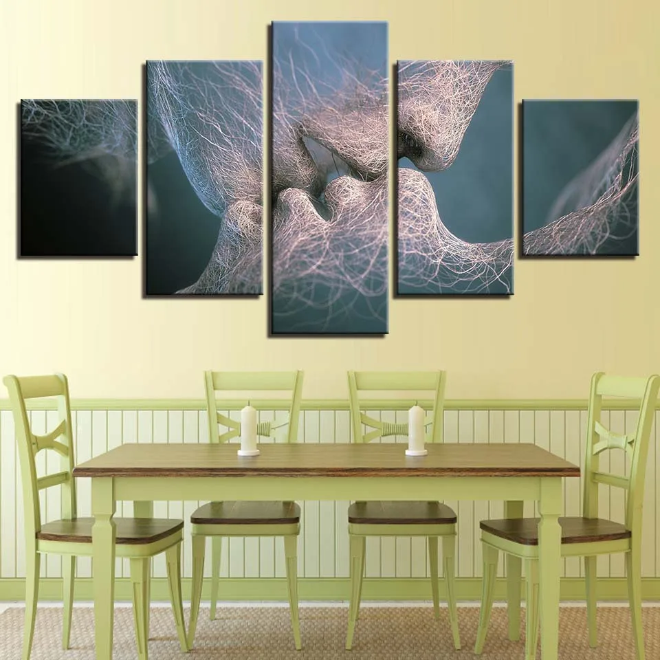 Colomac-Hd-Print-Home-Decor-Canvas-5-Pieces-Abstract-Line-Kiss-Poster-for-Bedroom-Cuadros-Modular (2)