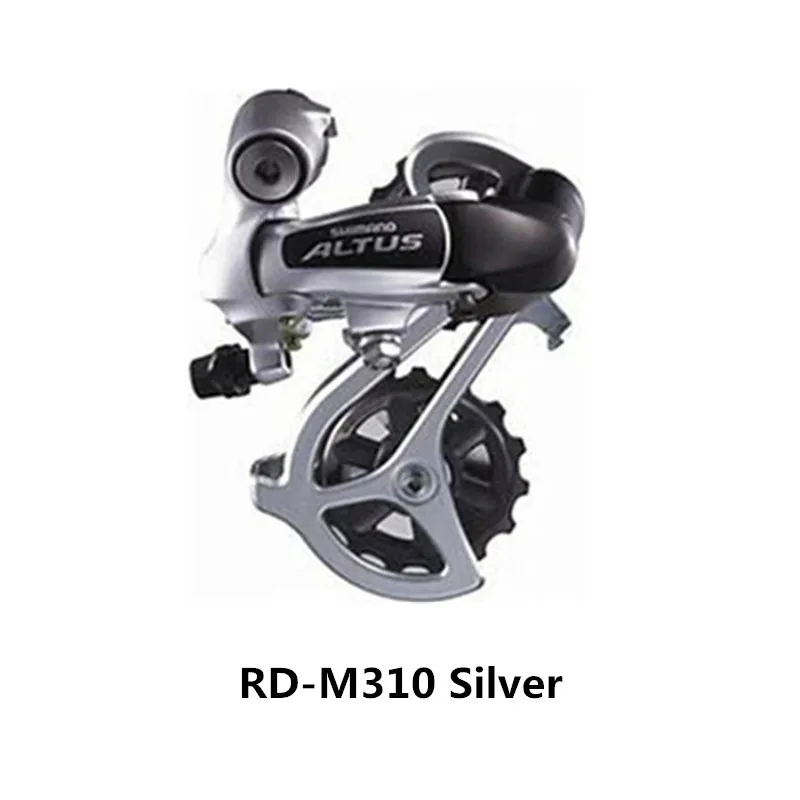 RD-M310 Silver Shimano altus SL-M310 горный велосипед deslocando dedo RD-M310 7 s/8 велоцидад de discagem traseira FD-M310 kit deslocamento novo - Цвет: RD-M310 Silver