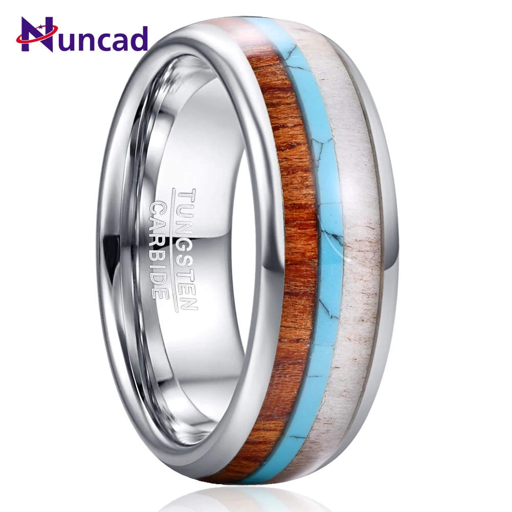 Unique Marquise Turquoise Wedding Band Solid Gold Moissanite Wedding Ring Turquoise Stacking