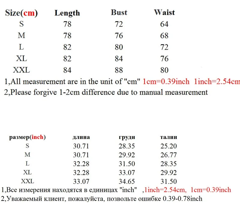 7014 SIZE CHART