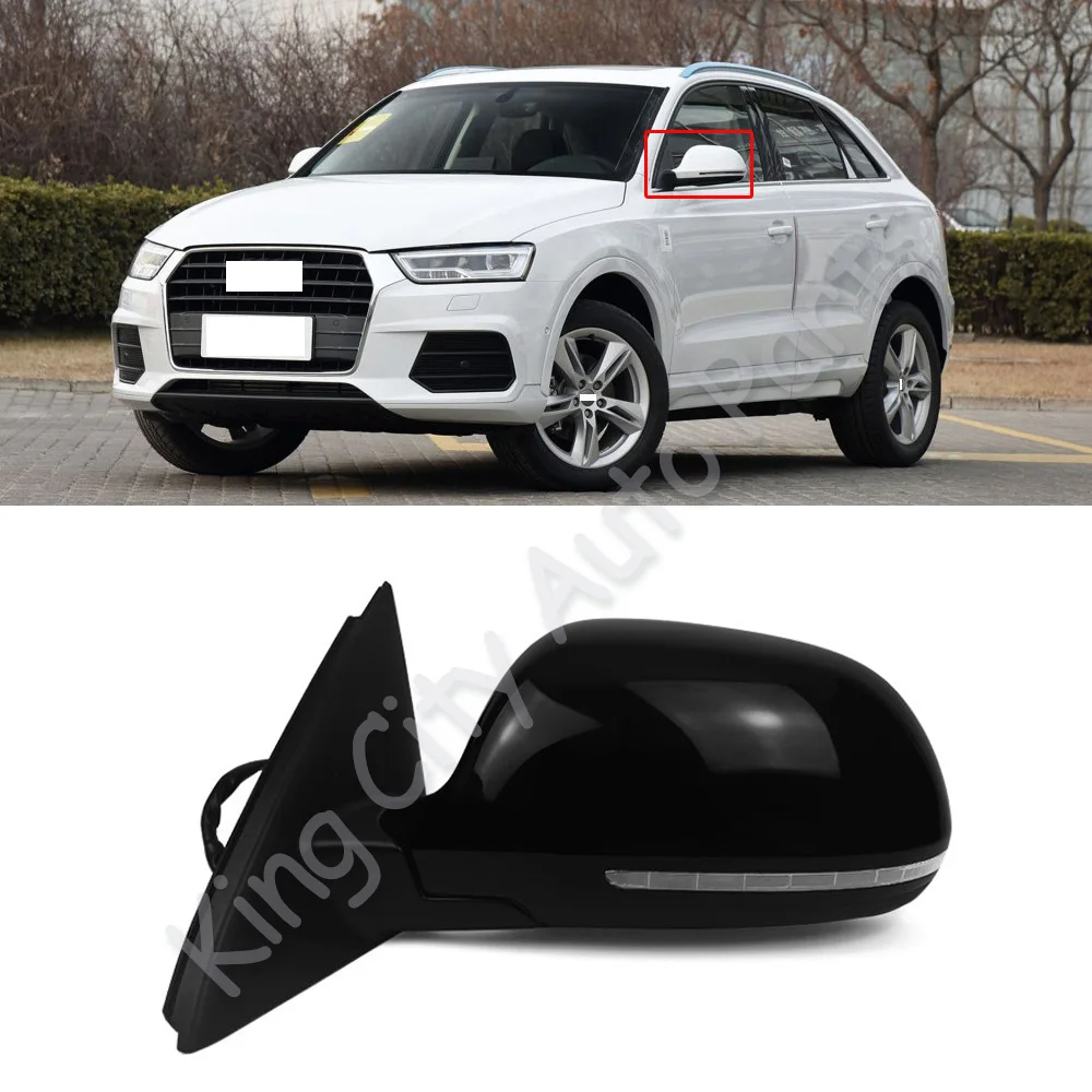 Capqx 6/8 провод для AUDI Q3 2013- внешнее зеркало заднего вида боковое зеркало заднего вида реверсивное зеркало в сборе