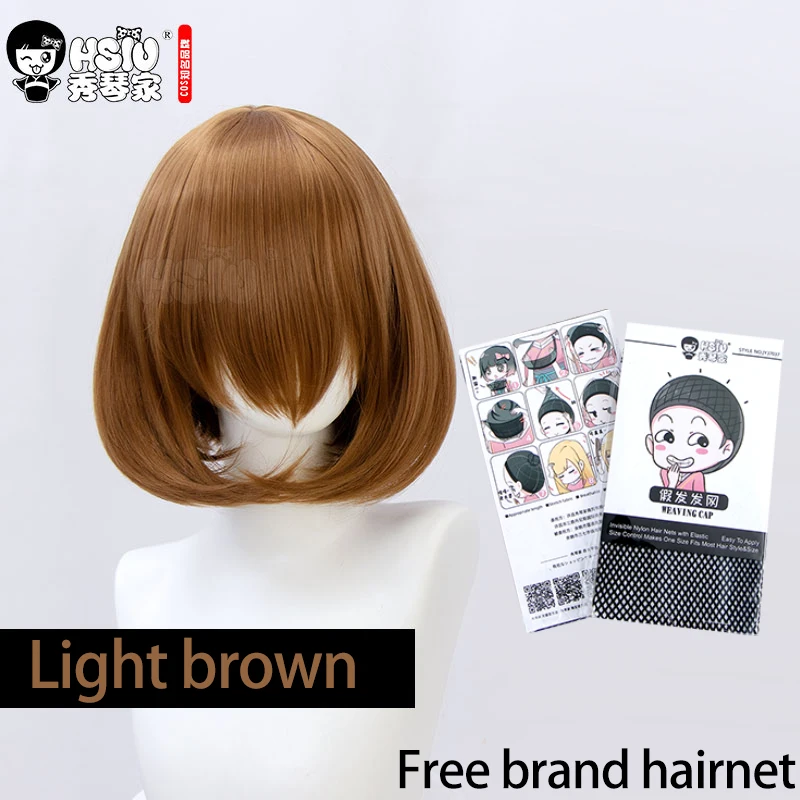 Hsiu Cosplay Wig Synthetic Short Bob Straight Hair Golden Pink Red Blue Purple For Women 35cm 23 Color Wigs & Free Cap -Zentai shop online Hd22d6ec310a34cb1a530bd990acb1afeK.jpg