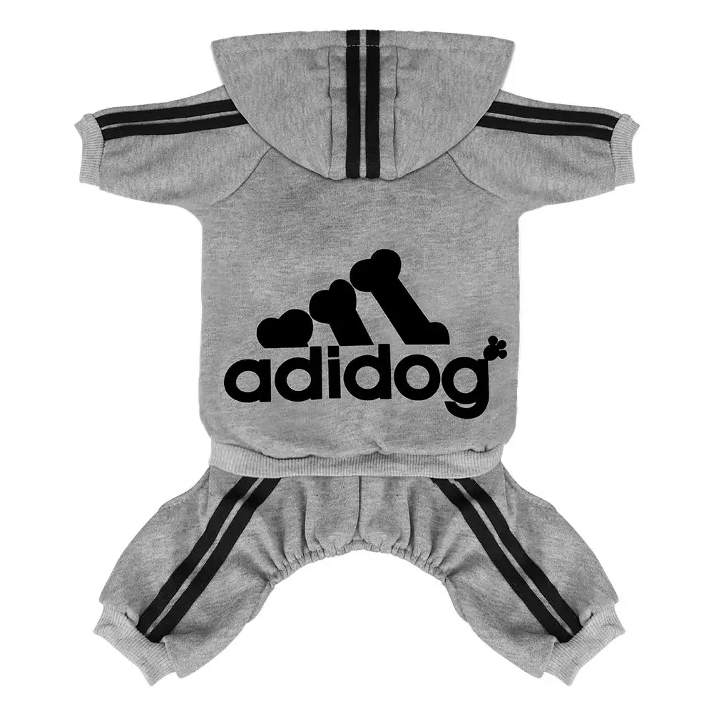 gray Одежда для домашних животных для собак, кошек, кофты для щенков, пальто, зимний свитер, теплый свитер, одежда для собак, куртка для собак, одежда для четвероногих - Цвет: gray