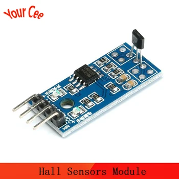 

Hall Sensors Module 3144E 4pin Hall Switch Speed Magnetic Swiches Speed Counting Sensor Module For Arduino Smart Car