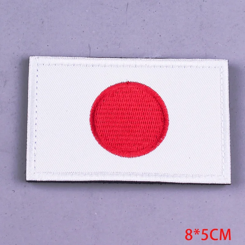 Prajna Hook&Loop Tactical Patches Armband Embroidered Army Badge For Clothing Bag Military Country Flag Hook Loop Applique DIY F - Цвет: 0007