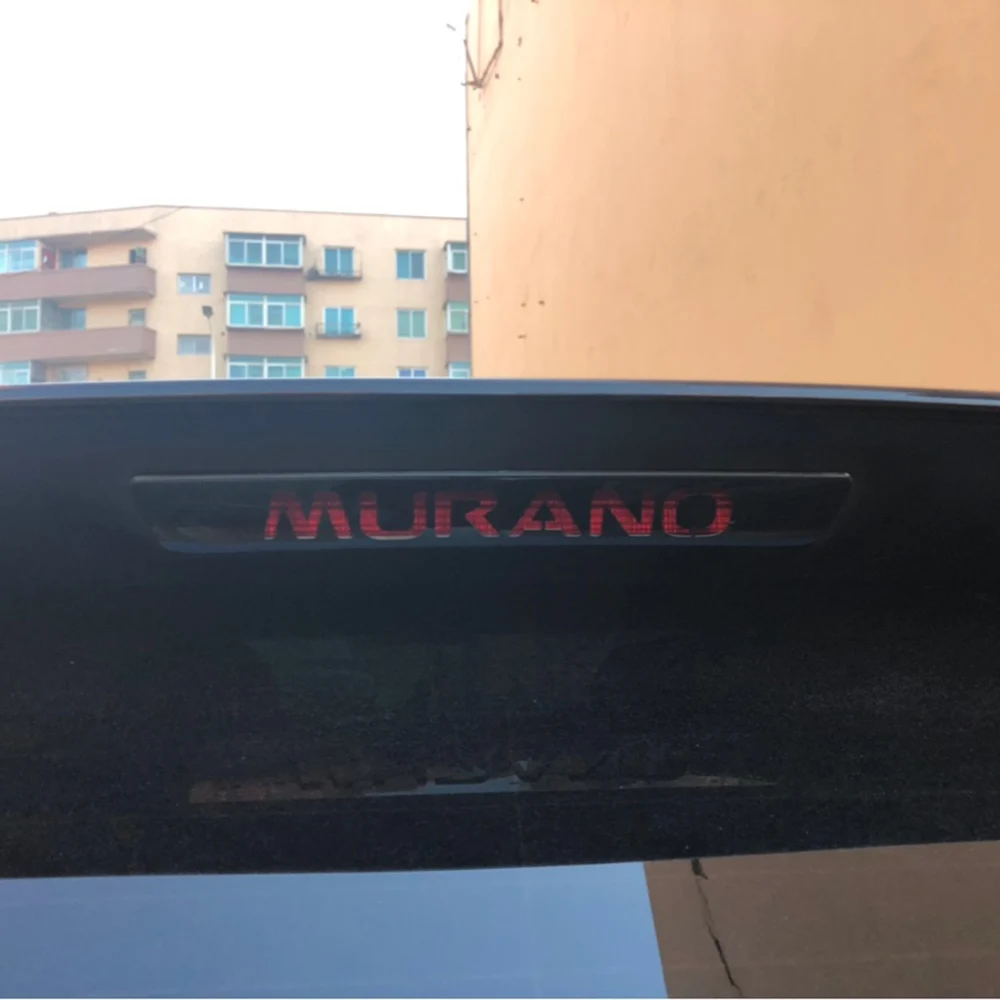 Для nissan murano автомобильный стоп-сигнал декоративное покрытие высокое крепление стоп-сигнала наклейки модифицированные аксессуары