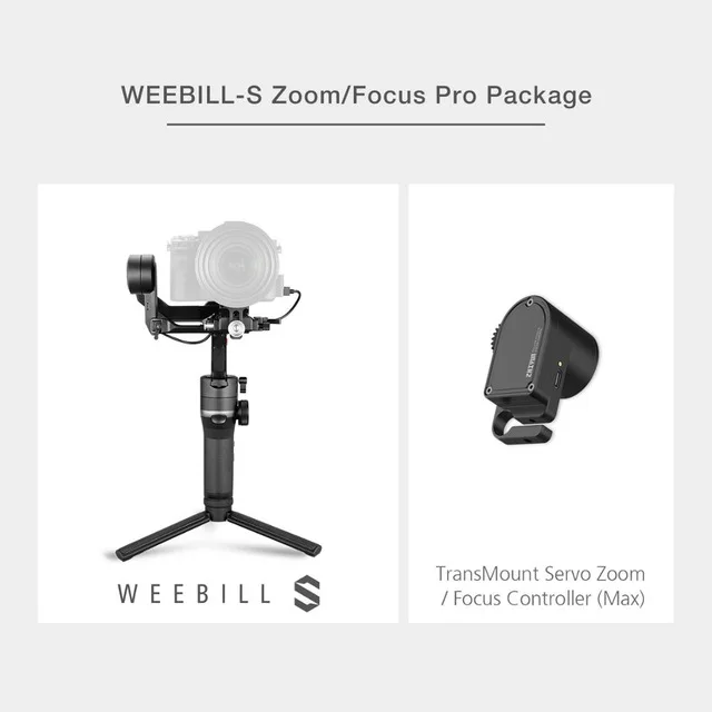 ZHIYUN Weebill S 3-осевой портативный монопод с шарнирным замком штатив «стедикам» для передачи изображения Камера Стабилизатор Для беззеркальных sony pk 2 - Комплект: Package 1