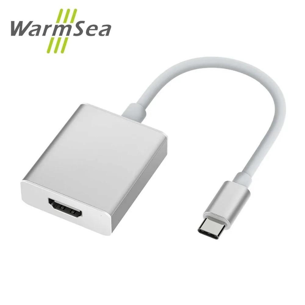 USB C к HDMI цифровой av-адаптер(USB 3,1 type C и Thunderbolt 3 порт совместимый) для MacBook 1", MacBook Pro 13" 15"