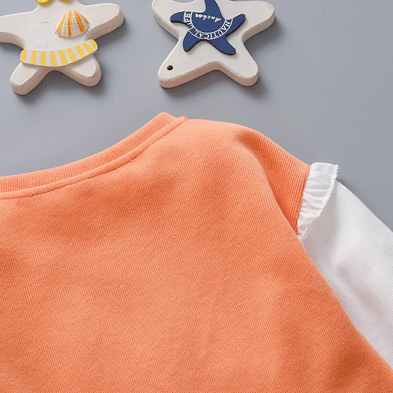 NEW BABY Toddler Baby Boys Girls Clothes Cartoon GIRLPrint Boys Hoodies Cute Child Sweatshirt Sweatshirts for Boy&Girl Clothes