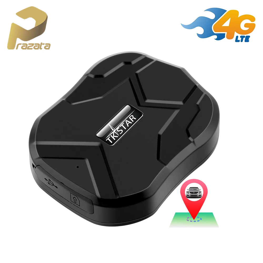 

Prazata Car GPS Tracker 4G TKSTAR TK905 5000mAh Magnetico 4G GPS Tracker Car Waterproof Shake Alarm Free APP