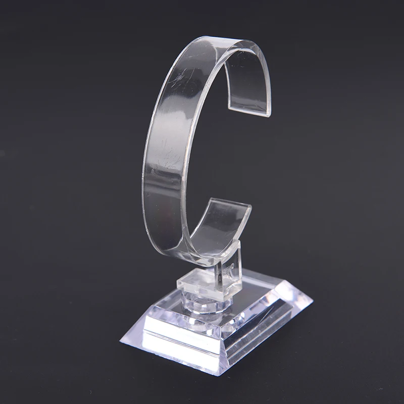 10 CM Plastic Wrist Watch Display Rack Holder Sale Show Case Stand Tool Clear Jewelry Packaging Total Height Watch Display Stand plastic wrist watch display rack holder sale show case stand tool clear jewelry packaging total height watch display stand