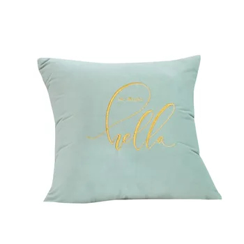 

Velvet Throw Pillow Cover Soft Home Cushion Cover 45x45cm Decorative Pillow Case Decoration Cushions For Living Room Sofa Car