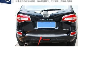 

High quality stainless steel Rear bumper Protector Sill For 2009 2010 2011 2012 2013 2014 2015 2016 Renault Koleos