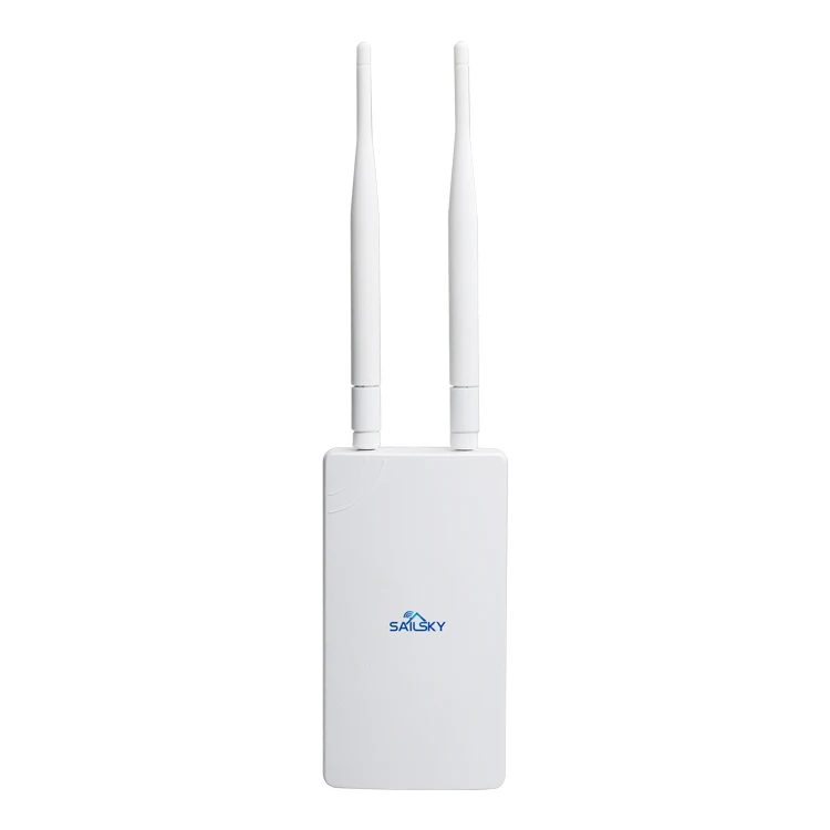Sailsky BL85HW 64 пользователей 300 Мбит/с для Piso wifi Высокая мощность Wi-Fi покрытие открытый беспроводной AP базовая станция Wi-Fi Ethernet - Цвет: Белый