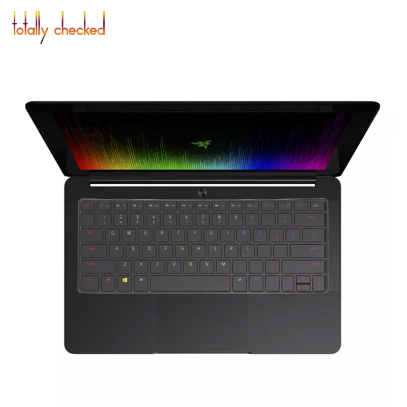 clear Силиконовый защитный чехол для клавиатуры ноутбука razer Blade Stealth 4K RZ09 12,5'' - Цвет: clear