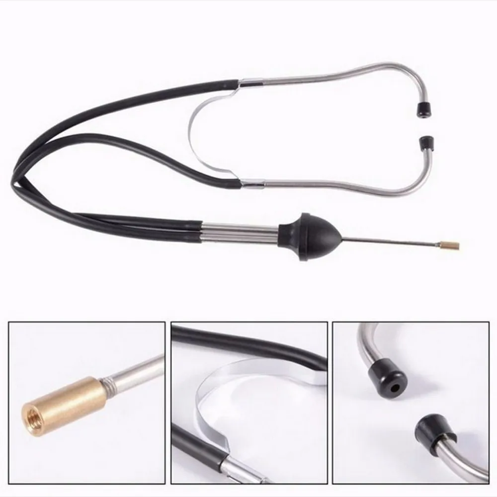 

Car Engine Block Diagnostic Cylinder Stethoscope Engine Cylinder Abnormal Sound Detection Electronic Auto Maintenance Tool