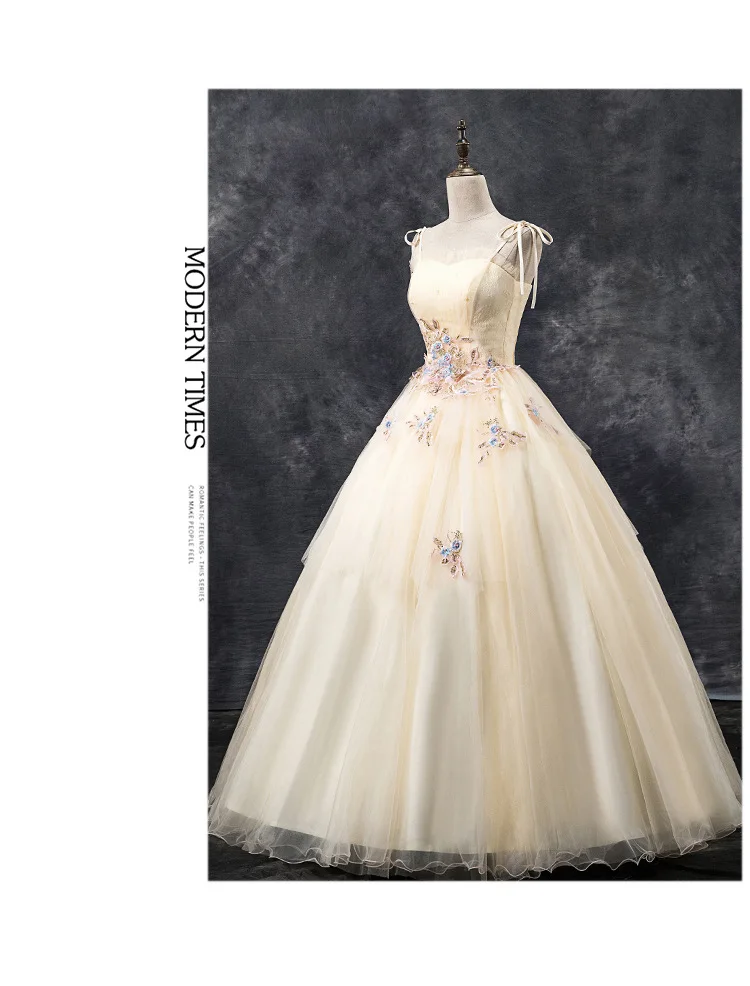 Vestidos de 15 элегантные пышные платья для девочек г. Длина до пола Красивые платья для выпускного вечера 15 лет