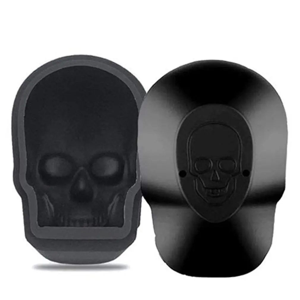 

Single Hole Big Skull Ice Tray 4 Grid Silicone Ice Mold Skull Cake Mould Chocolate Mold Silicone Ice Tray With Lid