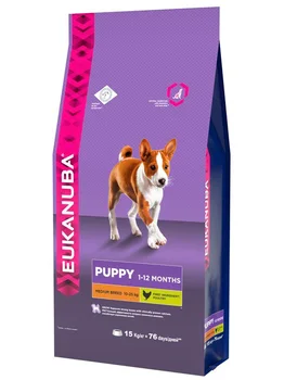 

EUKANUBA EUKANUBA PUPPY & JUNIOR MEDIUM BREED for medium breed puppies