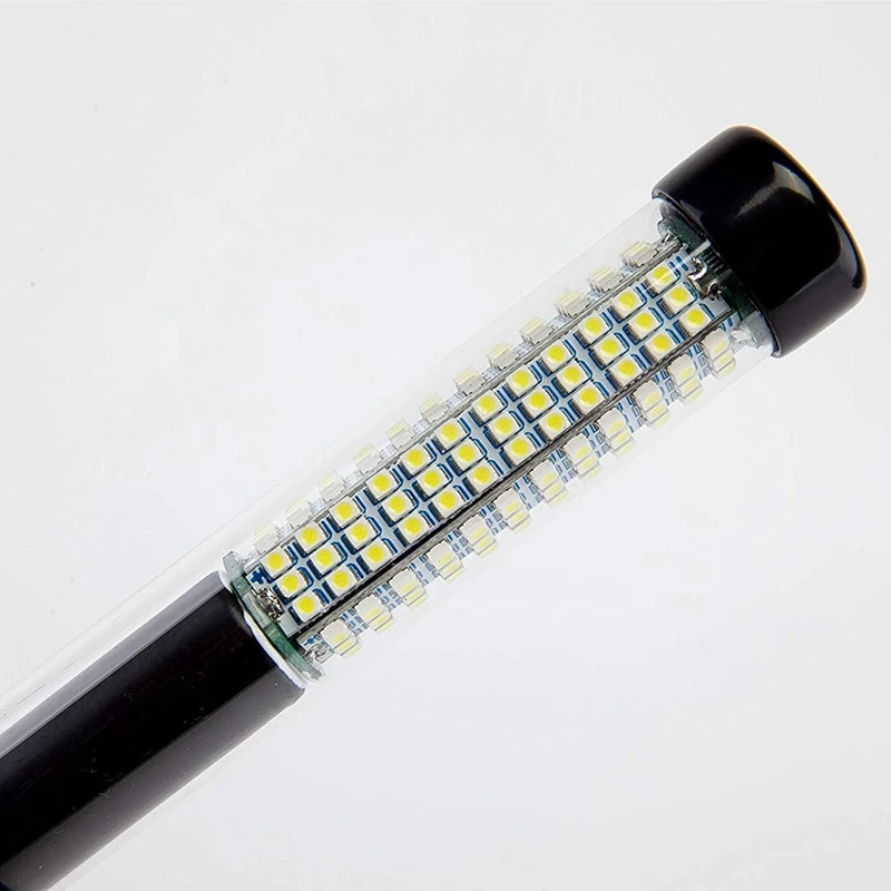 12v 180 LED 900 Lumens Lure Bait Finder Night Fishing Boat Submersible Deep Drop Underwater Light Green Light