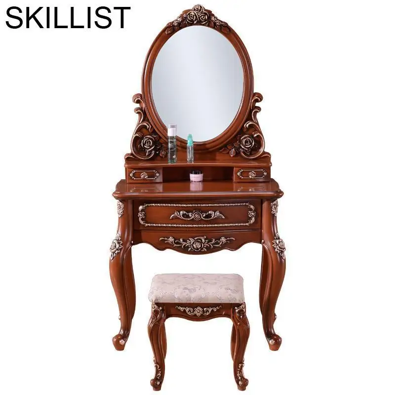Letto косметический макияж Coiffeuse Avec Miroir Slaapkamer Mdf Tablo ящик Tocador Chambre мебель для спальни