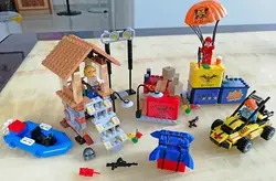 Le Card Toy Box курица джедай выживания поле боя собранные строительные блоки Детская игрушка подарок распределение