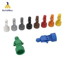 BuildMOC-Compatible con 90398 1x1 Trofeo de figura piezas de bloques de construcción, LOGO DIY, piezas educativas, Juguetes