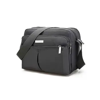 

Man Nylon Shoulder Business Messenger Crossbody Small Satchel Laptop Bag