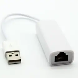 USB 2,0 к RJ45 сетевая карта беспроводной локальной сети адаптер 10/100 Мбит/с для планшетных ПК Win 7 8 10 XP Mac OS