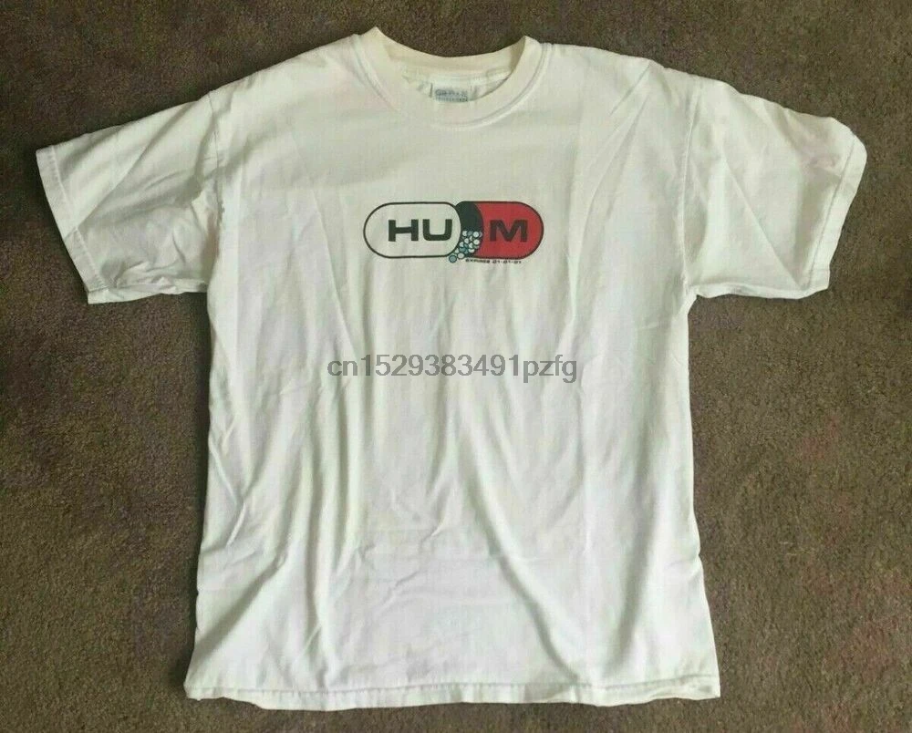 New Vintage Hum Band Pill T Shirt 