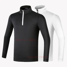 Новая PGM Детская футболка с длинными рукавами для гольфа осенне-зимняя одежда для мальчиков одежда для спорта на открытом воздухе, для бега, для тренировок, мягкая, удобная