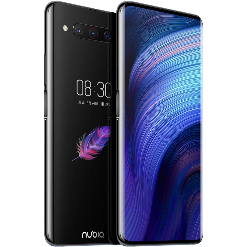 Nubia Z20 двойной экран 6,42+ 5,1 дюймов Смартфон Snapdragon 855+ 8 Гб 128 Гб быстрая зарядка 4,0 4000 мАч 48+ 16 Мп мобильный телефон