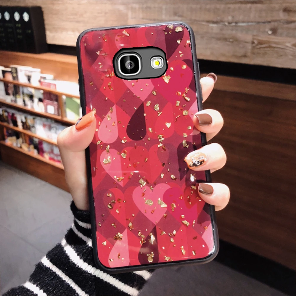 YUETUO phone back capinha,etui,coque,cover,case for samsung galaxy a5 a7 a 5 7 a520 a720 silicone accessories