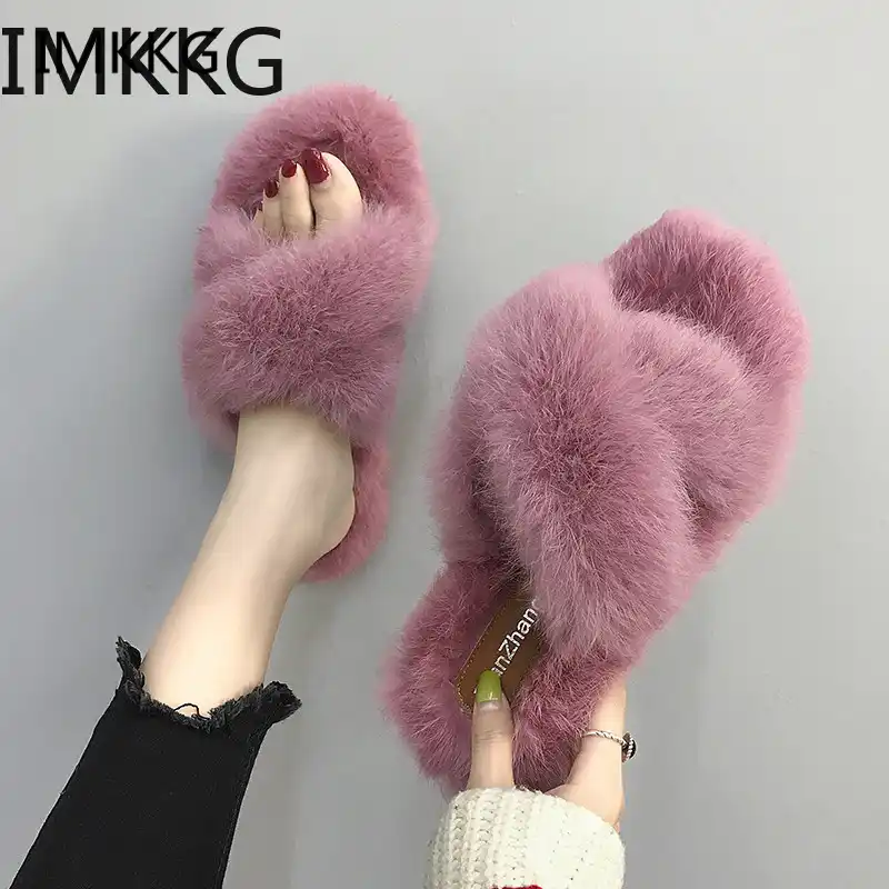 fluffy shoes for winter