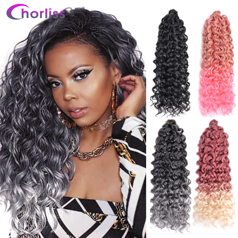 Ocean Wave Braiding Hair Extensions Hawaii Synthetic Crochet Braids