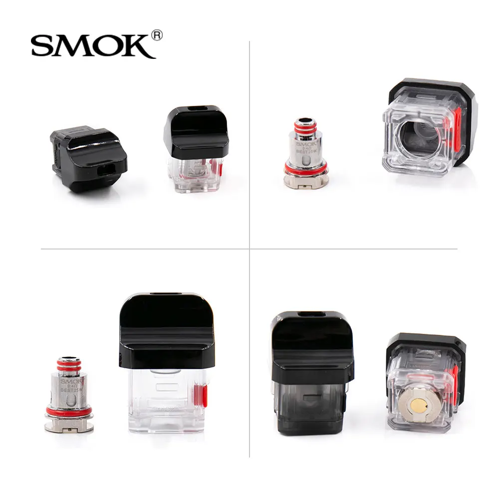 Оригинальный набор SMOK RPM40 40 Вт с батареей 1500 мАч картридж капсулой 4 3 мл и 5 катушка