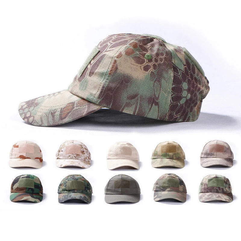 

Outdoor Camouflage Hat Baseball Caps Simplicity Tactical Military Army Camo Hunting Cap Hats Sport Cycling Caps For Men Adult