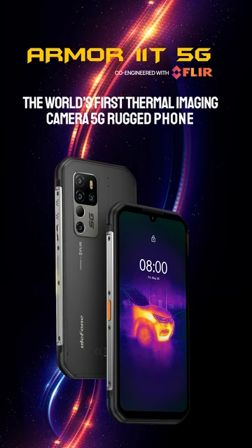 Ulefone Armor 11T 5G Rugged Mobile Phone FLIR® Thermal Ulefone Armor 11T 5G Rugged Mobile Phone FLIR® Thermal