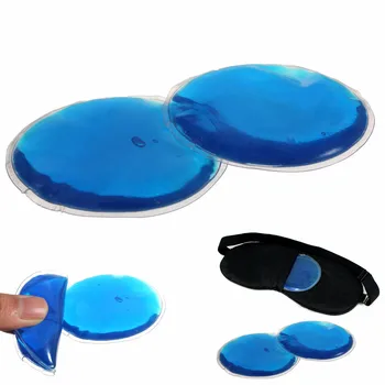 

2Pcs Pain Relief Sleeping Relaxing Cooling Massager Heat Gel Pads for Eye Mask Shade Relaxation Treatment Health Care Tool
